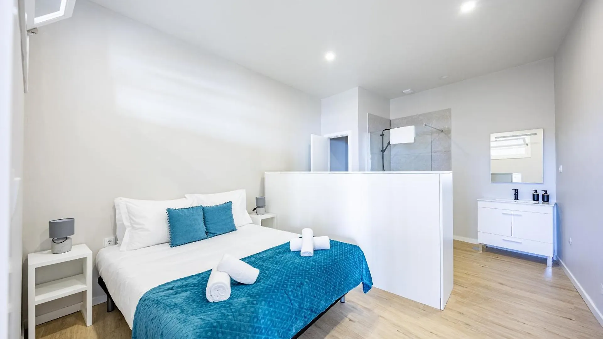 アパート Estreito da CalhetaPalm Breeze Loftアパートメント